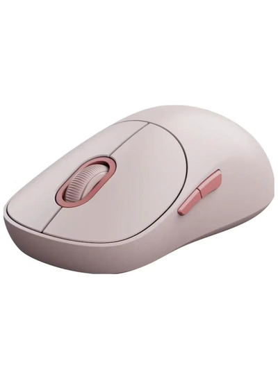 Xiaomi Wireless Mouse 3 | TTC silent keys | Dual 2.4GHz and Bluetooth modes pairing with up to 3 devices | PixArt 1200DPI precision sensor | Pink-5