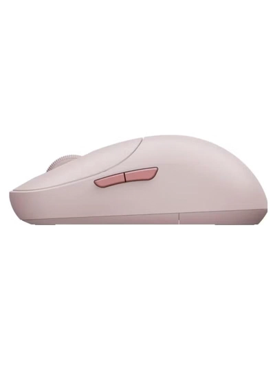 Xiaomi Wireless Mouse 3 | TTC silent keys | Dual 2.4GHz and Bluetooth modes pairing with up to 3 devices | PixArt 1200DPI precision sensor | Pink-4