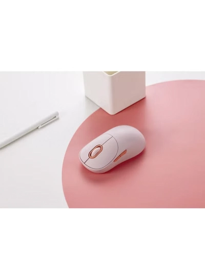 Xiaomi Wireless Mouse 3 | TTC silent keys | Dual 2.4GHz and Bluetooth modes pairing with up to 3 devices | PixArt 1200DPI precision sensor | Pink-2