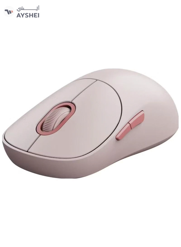 Xiaomi Wireless Mouse 3 | TTC silent keys | Dual 2.4GHz and Bluetooth modes pairing with up to 3 devices | PixArt 1200DPI precision sensor | Pink