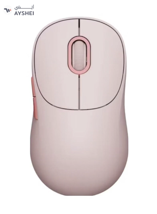 Xiaomi Wireless Mouse 3 | TTC silent keys | Dual 2.4GHz and Bluetooth modes pairing with up to 3 devices | PixArt 1200DPI precision sensor | Pink