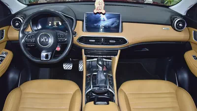 AED 547 EMi for 5Yrs | MG HS Trophy AWD 30T ( 2020 Model ) in Red Color GCC Specs-10