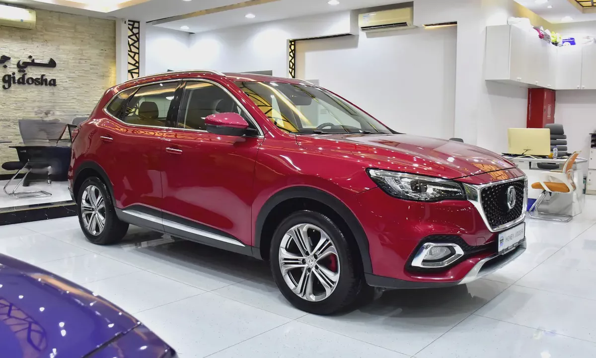 AED 547 EMi for 5Yrs | MG HS Trophy AWD 30T ( 2020 Model ) in Red Color GCC Specs-2-2