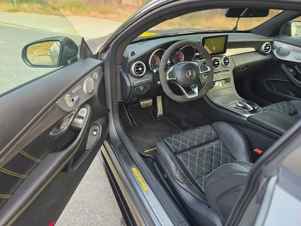 Mercedes-Benz C-Class C63 S AMG 2017 | GCC Specs | Perfect condition |-11-11