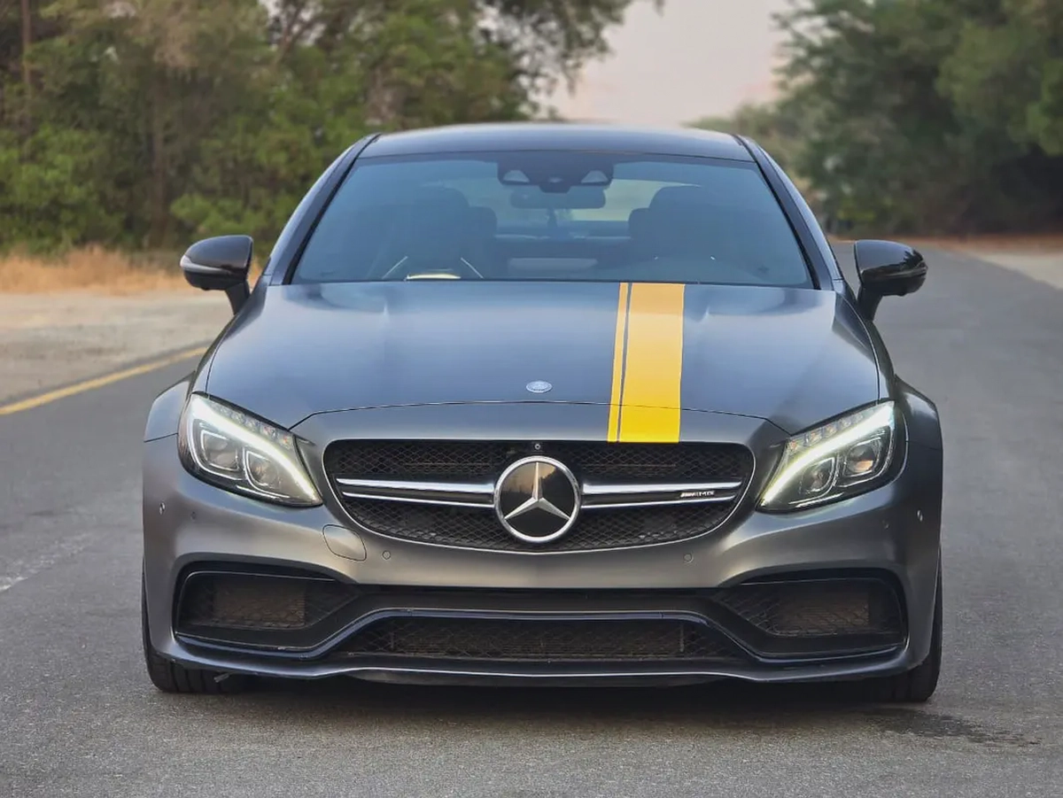 Mercedes-Benz C-Class C63 S AMG 2017 | GCC Specs | Perfect condition |-1-1