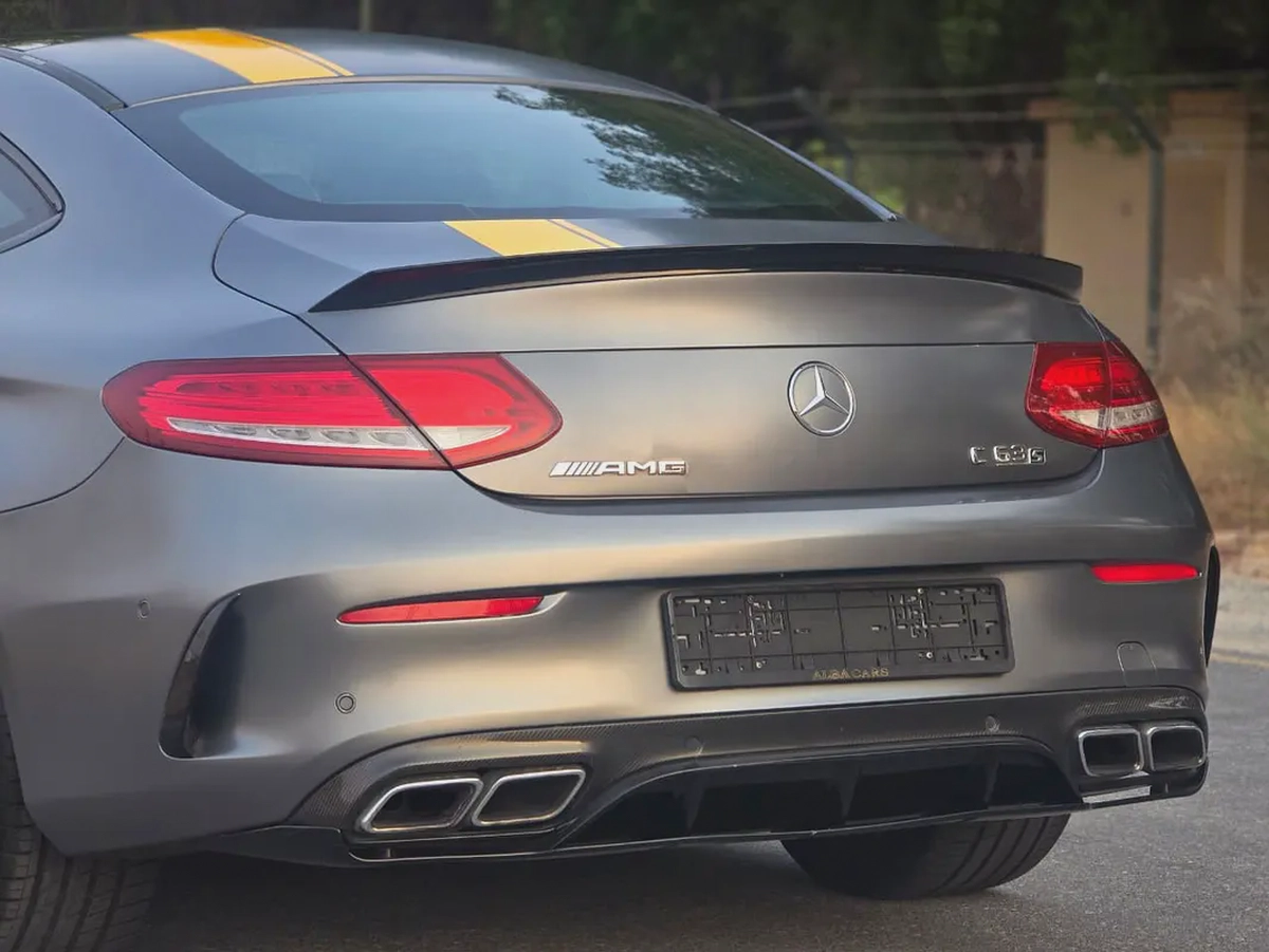 Mercedes-Benz C-Class C63 S AMG 2017 | GCC Specs | Perfect condition |-7-7