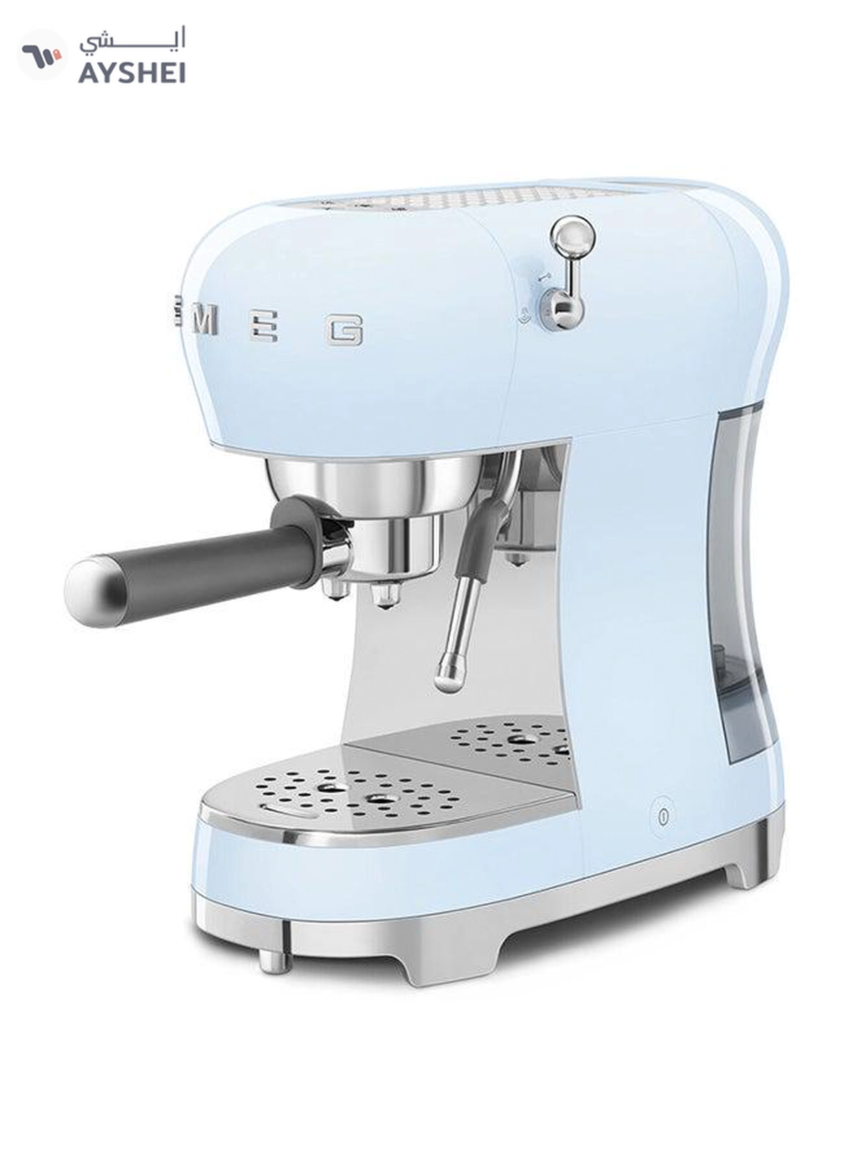 smeg 50s Style Espresso Coffee Machine 1.1 L 1450 W ECF02PBAU Pastel Blue-5-5