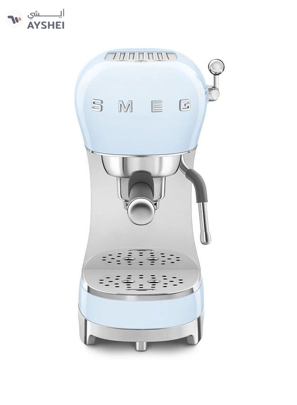 smeg 50s Style Espresso Coffee Machine 1.1 L 1450 W ECF02PBAU Pastel Blue