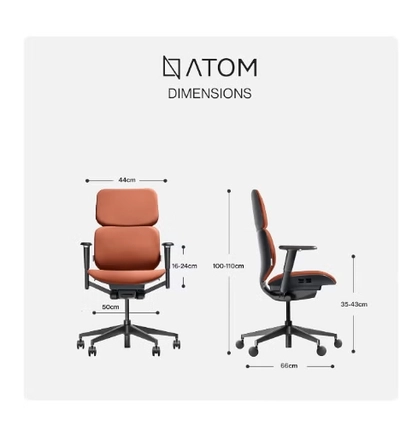 Navodesk NAVO ATOM, Minimal Aesthetic & Ergonomic Office Chair-1
