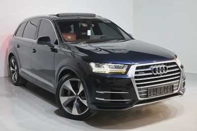 Audi Q7 45 TFSI Quattro 2017 | GCC Specs | Well Maintained-1