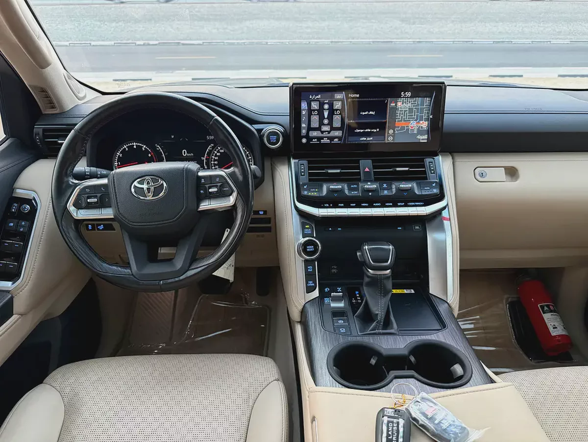 Toyota Land Cruiser 2023 VXR Twin Turbo GCC Specsتويوتا لاند كروزر 2023 VXR V6 توين تيربو صبغ الوكال-11-11