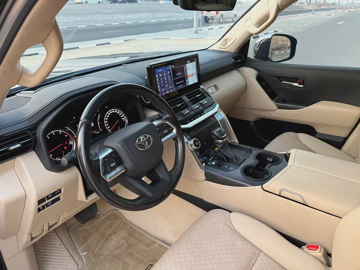 Toyota Land Cruiser 2023 VXR Twin Turbo GCC Specsتويوتا لاند كروزر 2023 VXR V6 توين تيربو صبغ الوكال-7-7