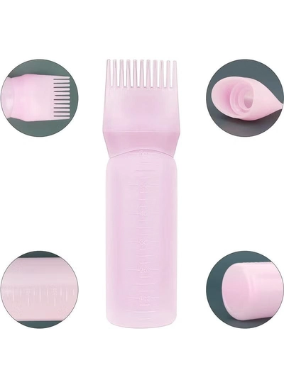 ORiTi 3 Pieces Root Comb Applicator Hair Coloring Dye Bottle-3
