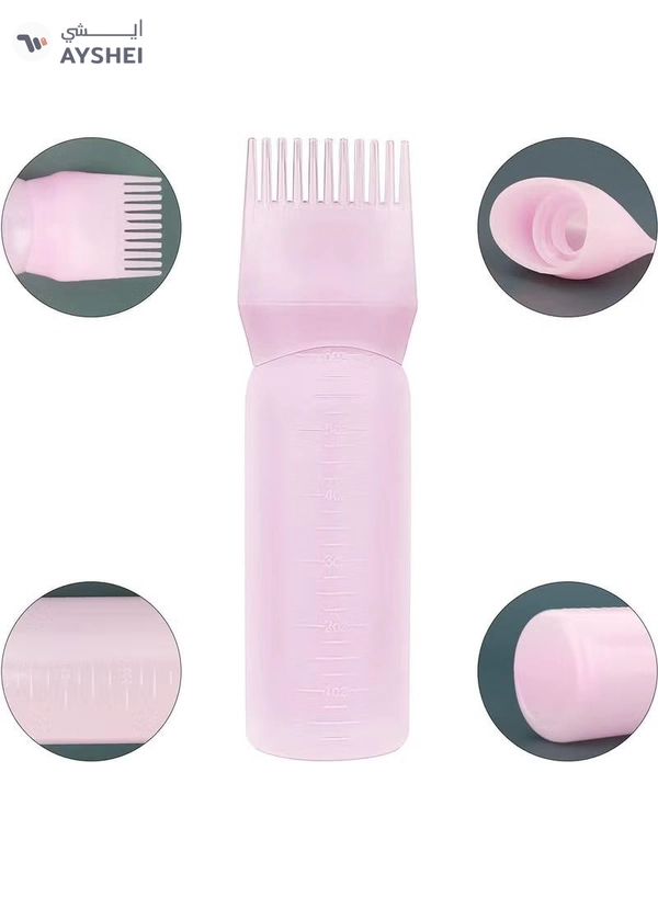 ORiTi 3 Pieces Root Comb Applicator Hair Coloring Dye Bottle