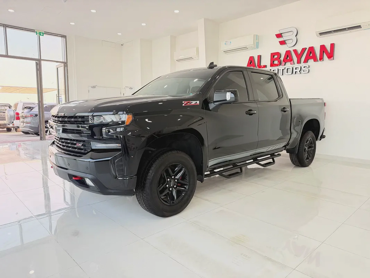 شيفروليه سيلفرادو تريل بوس اسود / زعفراني خليجي Silverado 1500 LT Trail Boss 2021 | GCC Specs-1-1