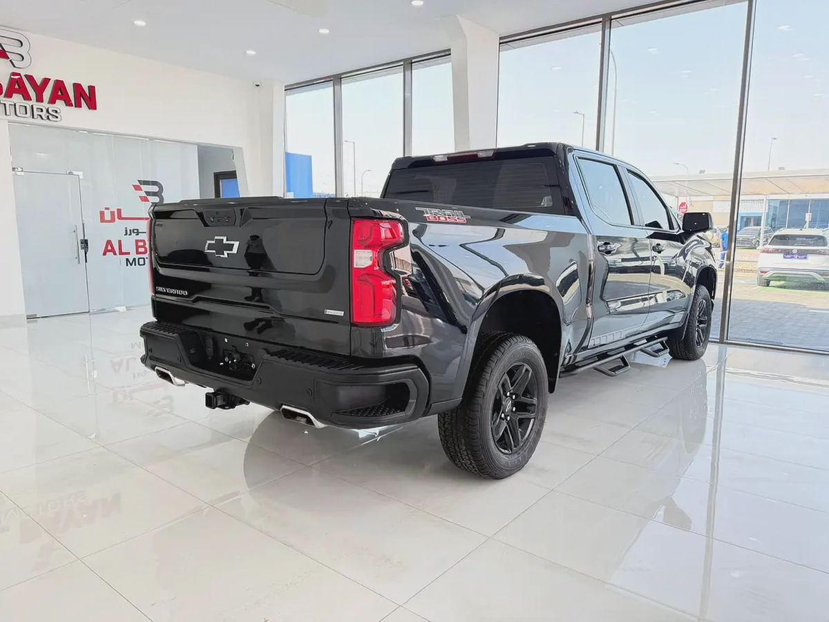 شيفروليه سيلفرادو تريل بوس اسود / زعفراني خليجي Silverado 1500 LT Trail Boss 2021 | GCC Specs-2-2