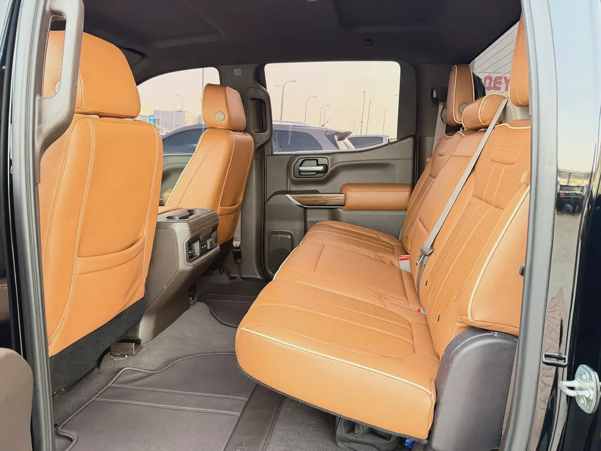 شيفروليه سيلفرادو تريل بوس اسود / زعفراني خليجي Silverado 1500 LT Trail Boss 2021 | GCC Specs-7-7