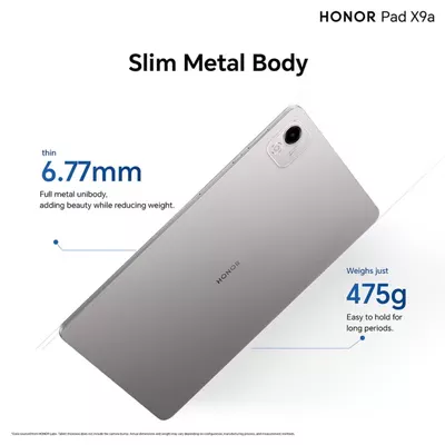 Honor Pad X9a 11.5 Inch Grey 8GB RAM 128GB WiFi-6
