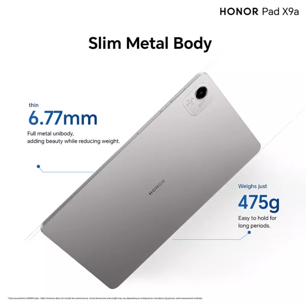 Honor Pad X9a 11.5 Inch Grey 8GB RAM 128GB WiFi-6-6