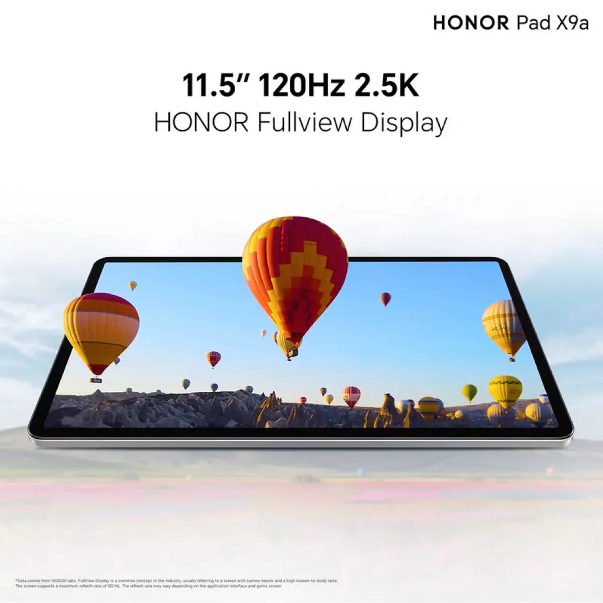 Honor Pad X9a 11.5 Inch Grey 8GB RAM 128GB WiFi-7-7