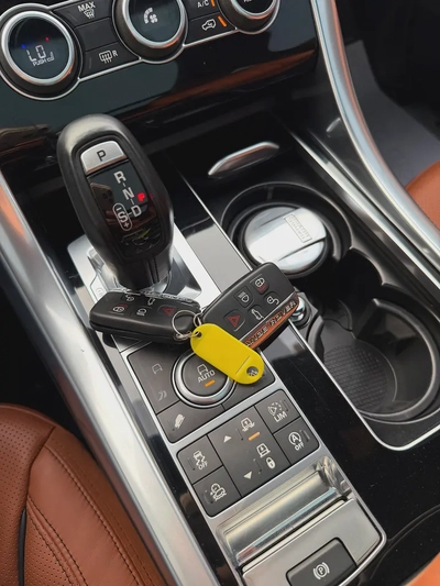 رينج روفر سبورت V8 سوبر تشارج خليجي بحاله ممتازه فول اوبشن-13
