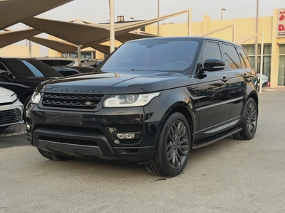 رينج روفر سبورت V8 سوبر تشارج خليجي بحاله ممتازه فول اوبشن-1
