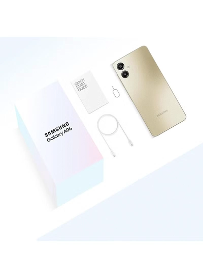Samsung Galaxy A06 4G Dual SIM Gold 6GB RAM 128GB - Middle East Version-1