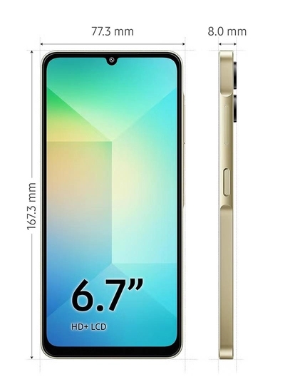 Samsung Galaxy A06 4G Dual SIM Gold 6GB RAM 128GB - Middle East Version-4