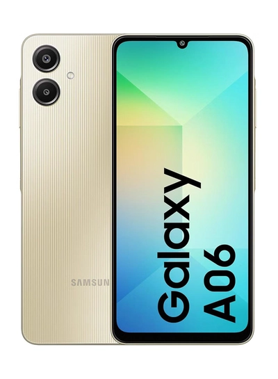 Samsung Galaxy A06 4G Dual SIM Gold 6GB RAM 128GB - Middle East Version-0