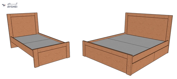Terra Box Drawer Storage Bed