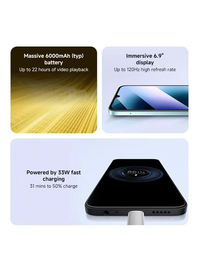 Xiaomi POCO C85 Dual SIM Black 8GB RAM 256GB 4G - Global Version-4