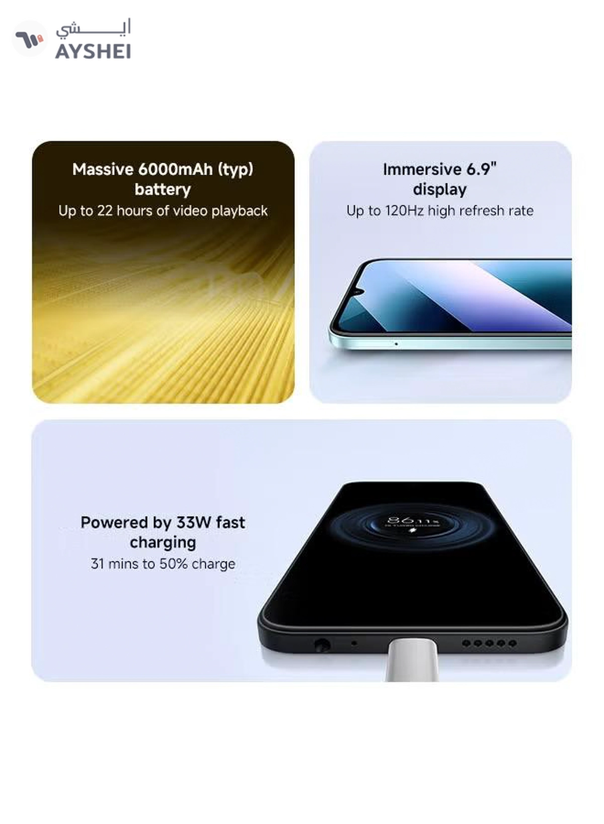 Xiaomi POCO C85 Dual SIM Black 8GB RAM 256GB 4G - Global Version-4-4