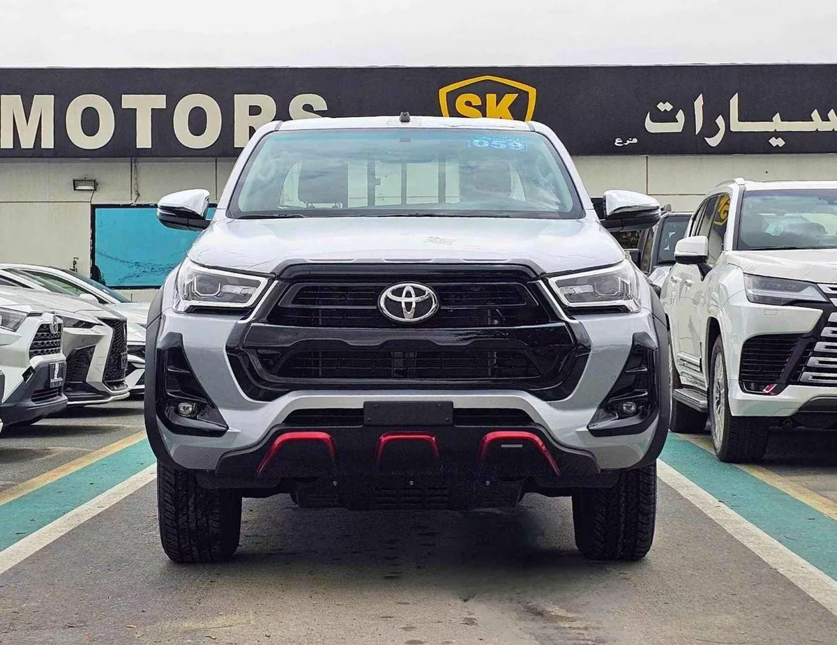 Toyota Hilux SR5 TRD 4.0L PETROL SR5 TRD || 4.0L PETROL V6 4WD | WOOD INTERIOR W VISOR | BLIND SPOT | DIFFLOCK | DVD+CAMERA | READY S-1-0