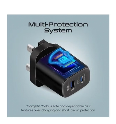 PROMATE iPhone 16 Charger,USB-C Adapter and Cable Set for iPhone 16 Pro with Dual Port AC Charger-4