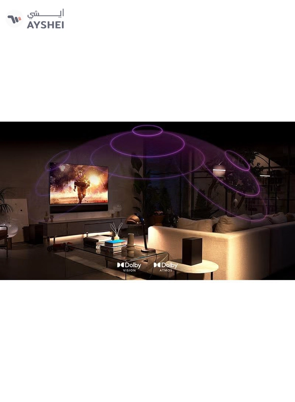 LG 55 inch 4K OLED TV With Dolby Vision, HDR10 With 2.0 Channel 600 Watts Soundbar, Bluetooth, USB, FM Radio OLED55CS3VA+SOUNDBAR Black