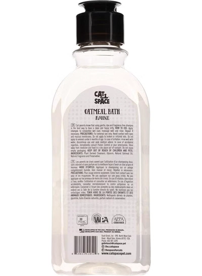 Cat Space Oatmeal Bath Shampoo 300ml-1