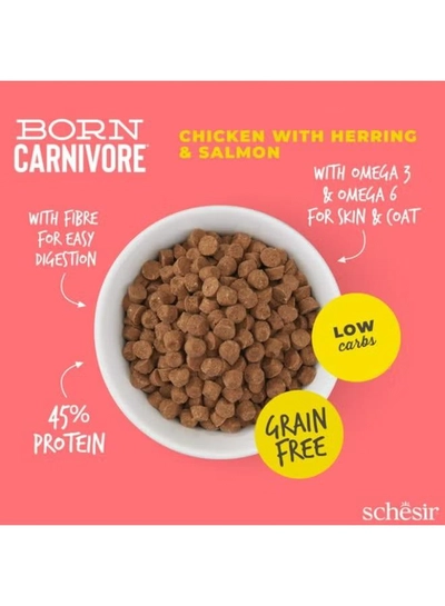 Schesir Born Carnivore Grain Free Oven Baked Dry Food [High-Protein] For Cat-5
