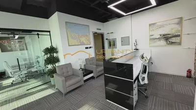 Ready Office Space for Rent in B2B Tower, Business Bay — Furnished, Fitted, City View-4