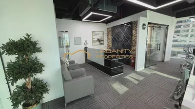 Ready Office Space for Rent in B2B Tower, Business Bay — Furnished, Fitted, City View-2