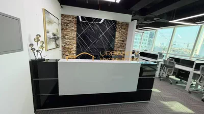 Ready Office Space for Rent in B2B Tower, Business Bay — Furnished, Fitted, City View-6