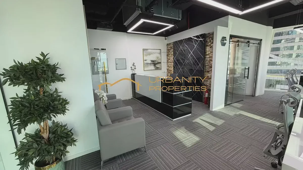 Ready Office Space for Rent in B2B Tower, Business Bay — Furnished, Fitted, City View-2-2