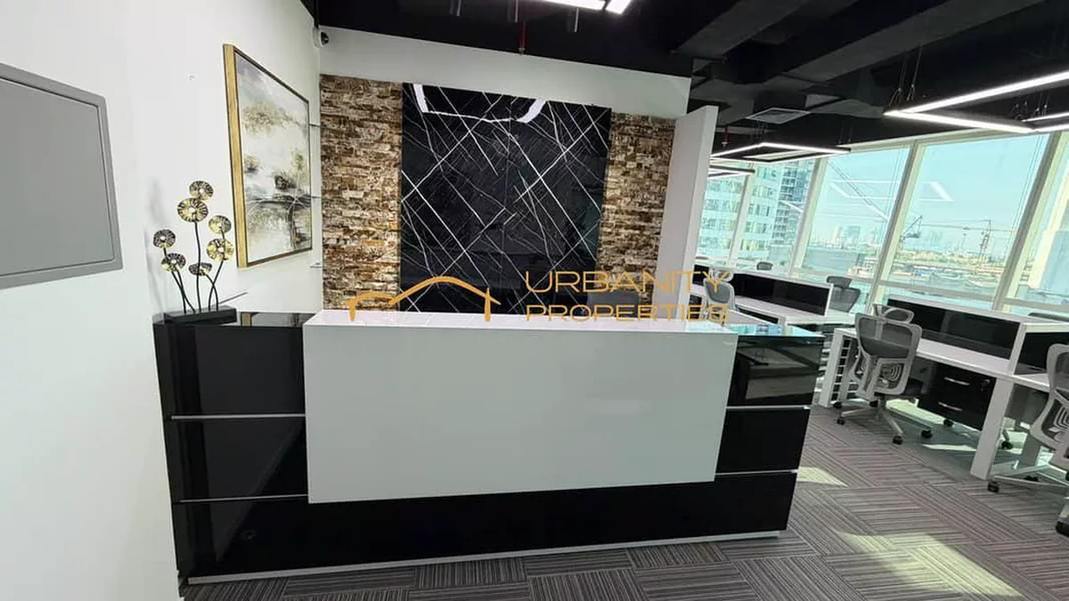 Ready Office Space for Rent in B2B Tower, Business Bay — Furnished, Fitted, City View-6-6