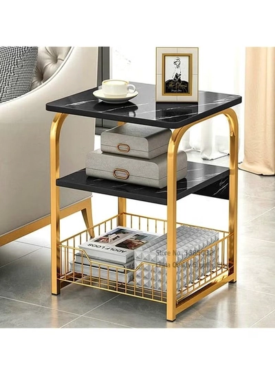 DubaiGallery Modern Design Tea Table Sofa Side Table Marble Coffee Desk -0