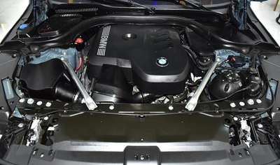 BMW 520i M-Kit ( 2024 Model ) in Grey Color GCC Specs-9