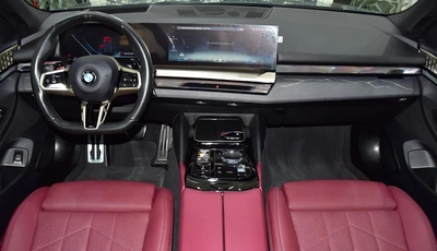BMW 520i M-Kit ( 2024 Model ) in Grey Color GCC Specs-14