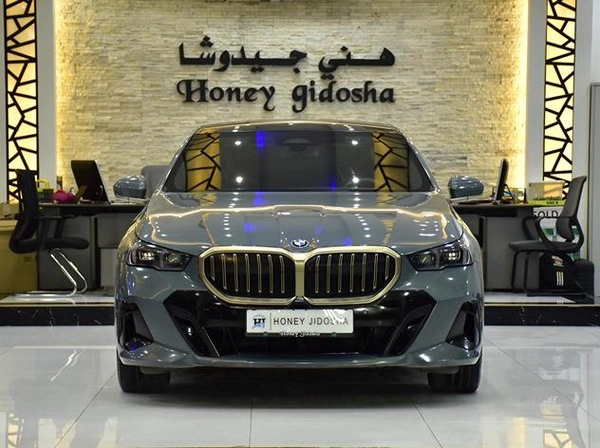 BMW 520i M-Kit ( 2024 Model ) in Grey Color GCC Specs