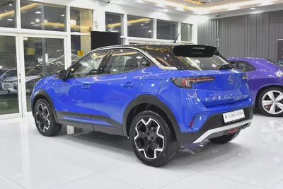 AED 952 EMi at 0% DP | Opel Mokka ( 2023 Model ) in Blue Color GCC Specs-6