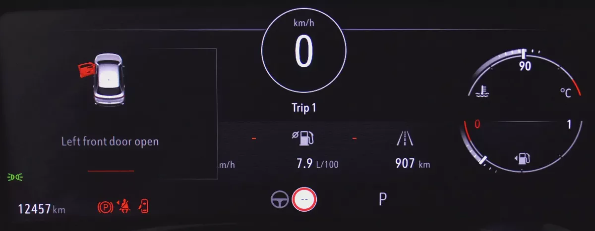 AED 952 EMi at 0% DP | Opel Mokka ( 2023 Model ) in Blue Color GCC Specs-12-12