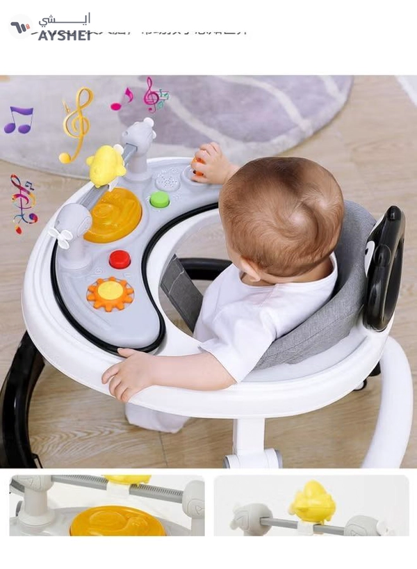ORiTi Baby Walker,Baby Walking Cart With Anti O-Shaped Legs