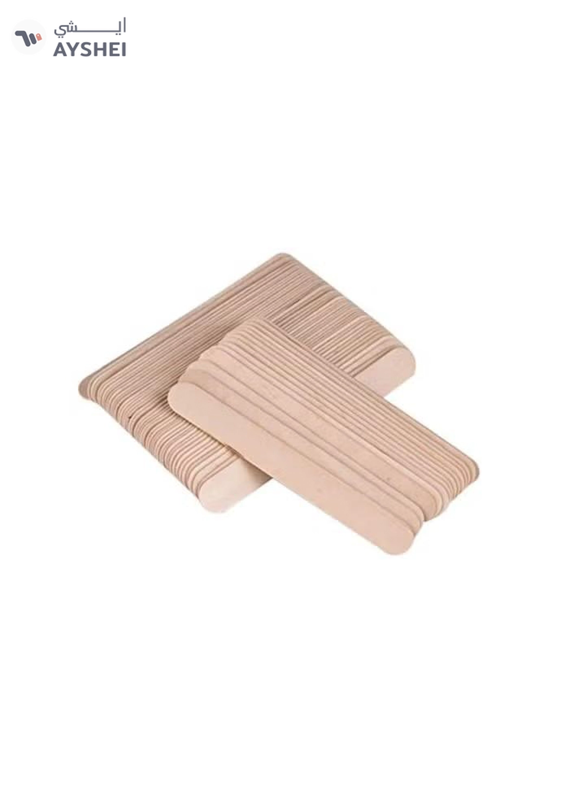 ORiTi Wooden Tongue Depressor 100 Pieces Waxing Spatula Disposable Wooden Beauty Accessories-3-3